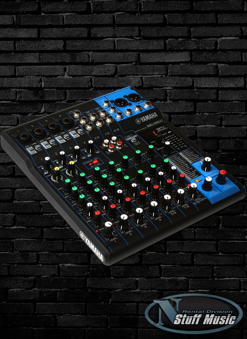 Yamaha MG10XU 10-Channel Mixing Console - Rental